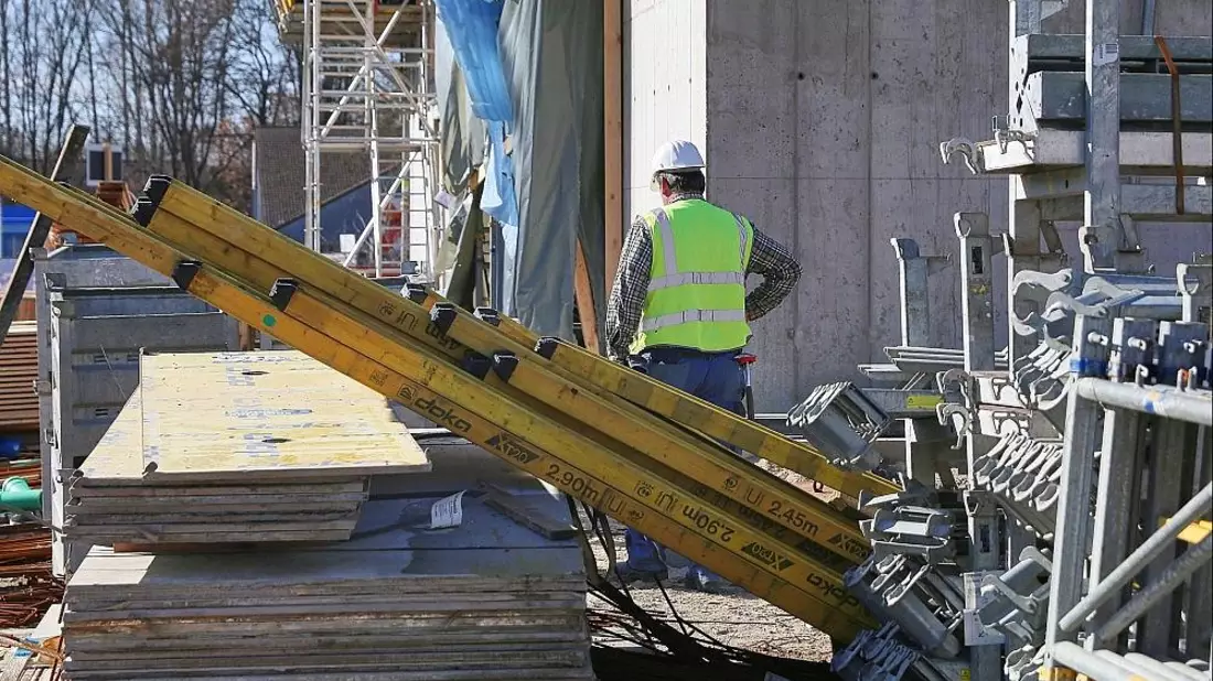 Bauarbeiter auf Baustelle (Archiv) - Bild: via dts Nachrichtenagentur
