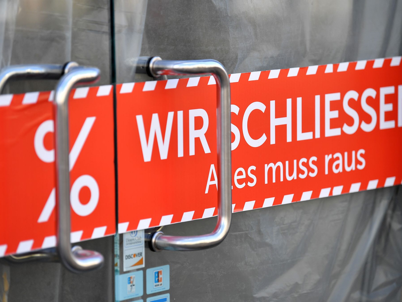 Krisen fordern Tribut: Die Zahl der Firmeninsolvenzen ist hoch (Archivbild) - Foto: Martin Schutt/dpa-Zentralbild/dpa