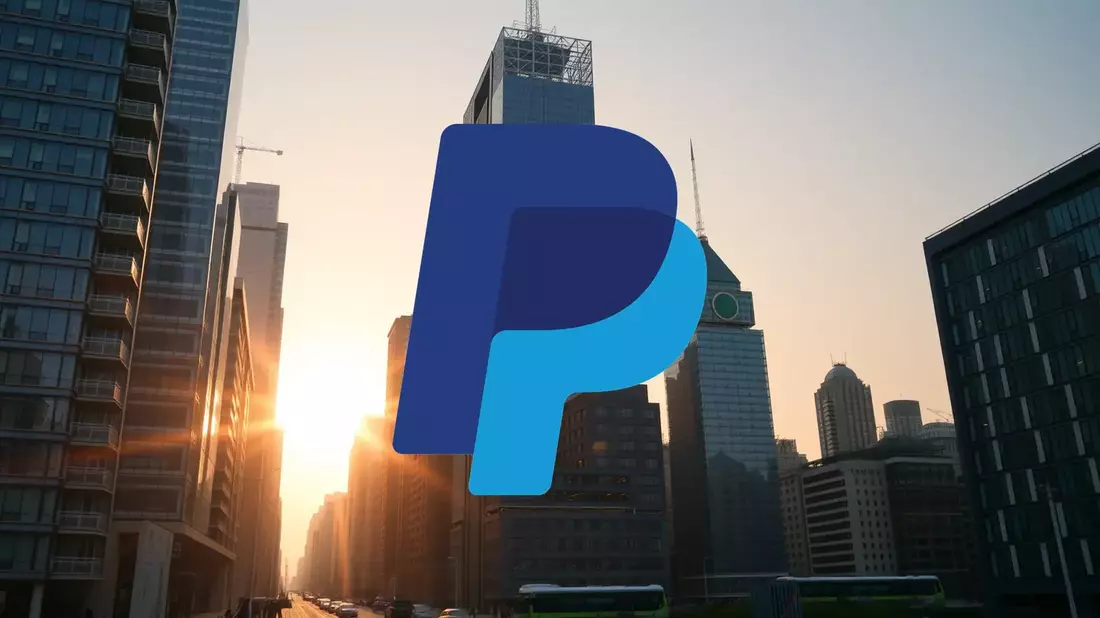PayPal: Acciones bajo presión por resultados y litigios Illustration mit AI erstellt übermittelt durch boerse-global.de