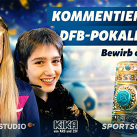 KiKA, ARD-Sportschau und ZDF-Sportstudio machen DFB-Pokalfinale der Frauen und Männer zum Erlebnis für Kinder / Live-Übertragungen auf kika.de und in der KiKA-App / Bis 12. April 2026 bewerben - Foto: presseportal.de