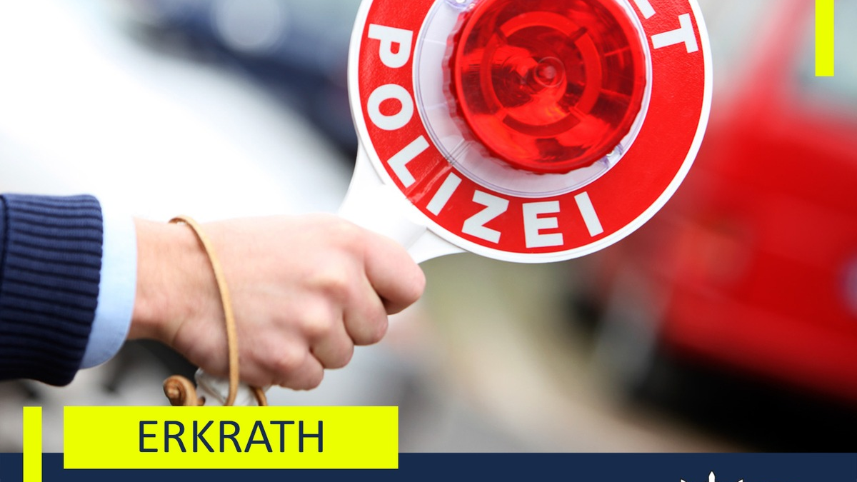 POL-ME: Wiederholt am Steuer trotz Fahrverbot: Polizist stoppt 52-jährige Erkratherin - 2603063 - Foto: presseportal.de