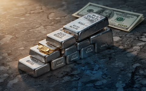 Silber: Dollar bremst Erholung - Foto: über boerse-global.de