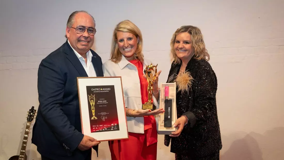 Gastro-Stern-Award im Jubiläumsjahr / Auszeichnung für KD-Geschäftsführerin Nina Luig - Bild: presseportal.de