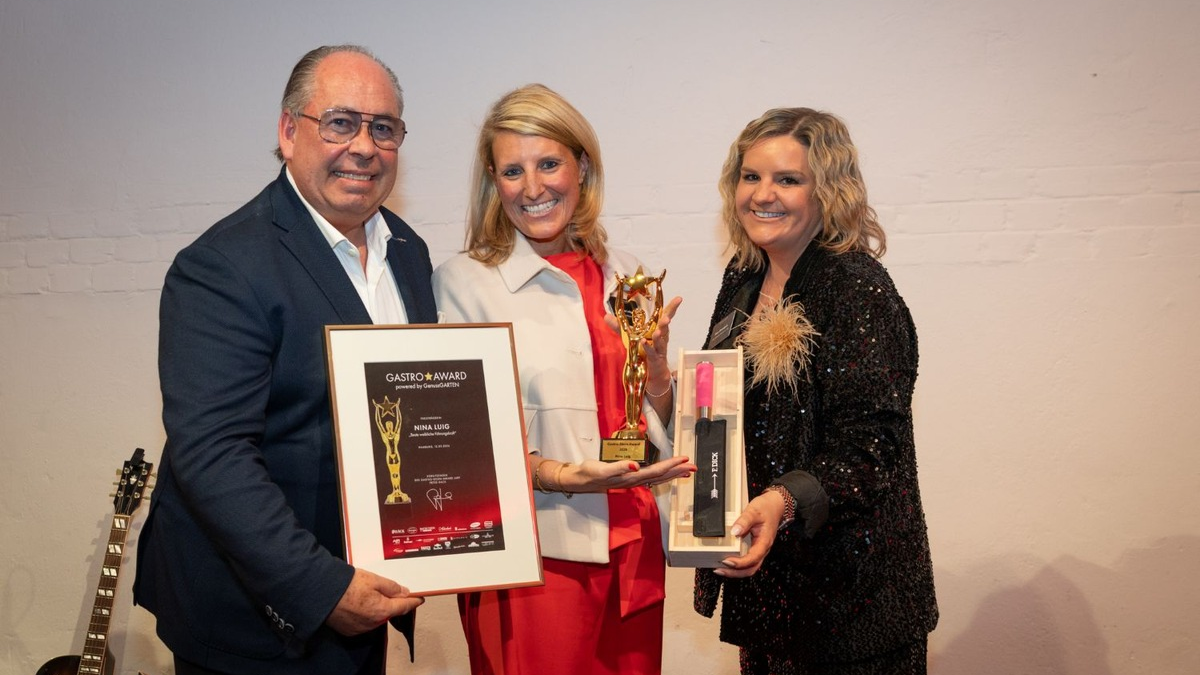 Gastro-Stern-Award im Jubiläumsjahr / Auszeichnung für KD-Geschäftsführerin Nina Luig - Foto: presseportal.de
