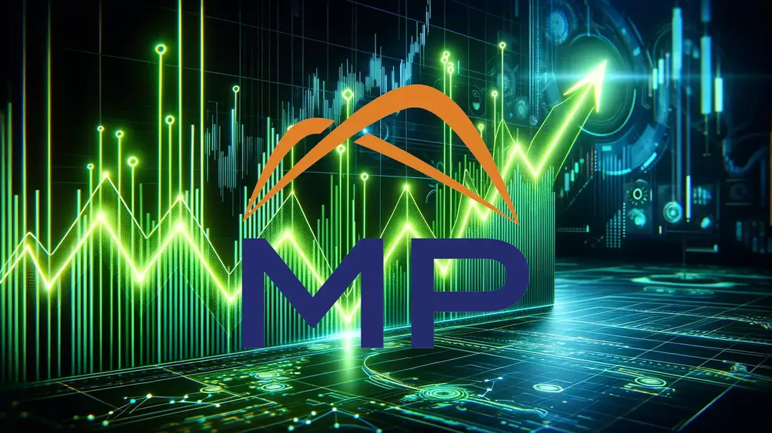 MP Materials: El Resurgir de un Gigante Estadounidense de Tierras Raras Illustration mit AI erstellt übermittelt durch boerse-global.de