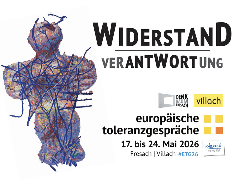 Europäische Toleranzgespräche 2026 - Foto: Denk.Raum.Fresach über pressetext.de