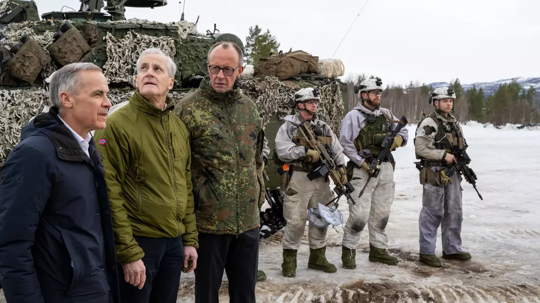 Diese drei Regierungschefs sind einer Meinung, was die Sanktionen gegen Russland angeht. - Bild: Soeren Stache/dpa