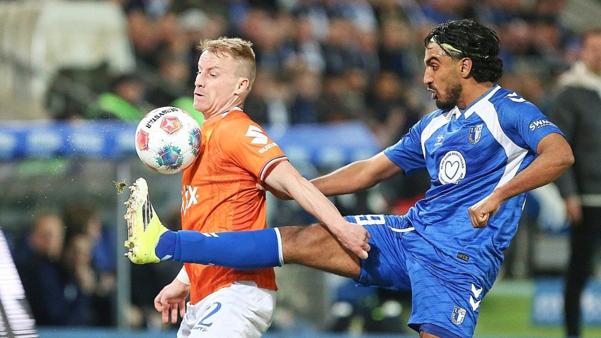 1. FC Magdeburg - Darmstadt 98 am 13.03.2026 - Foto: via dts Nachrichtenagentur