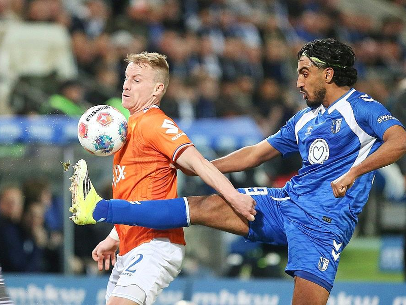 1. FC Magdeburg - Darmstadt 98 am 13.03.2026 - Foto: via dts Nachrichtenagentur