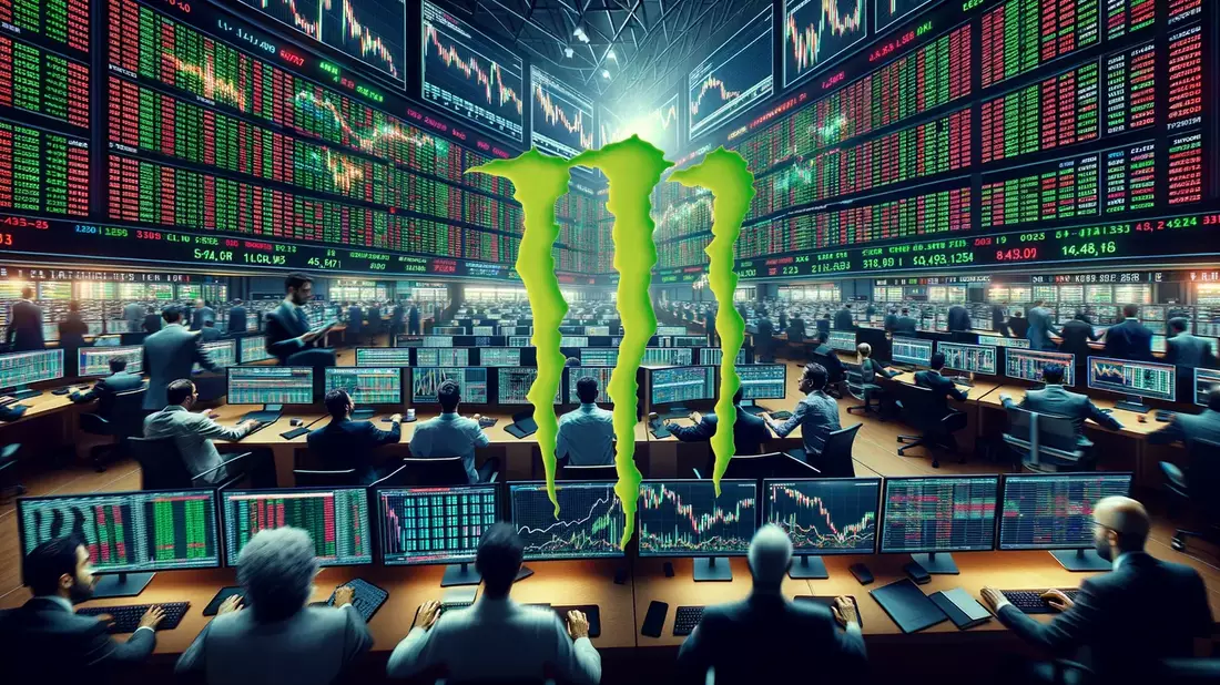 Monster Beverage Aktie: Wachstum unter Druck - Bild: über boerse-global.de
