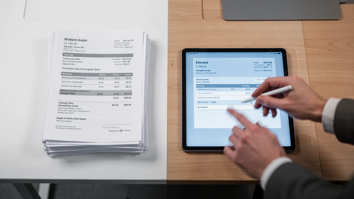 E-Rechnung wird zum Treiber für das papierlose Büro - Foto: über boerse-global.de