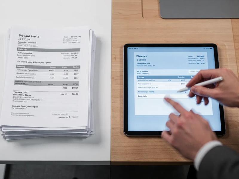 E-Rechnung wird zum Treiber für das papierlose Büro - Foto: über boerse-global.de