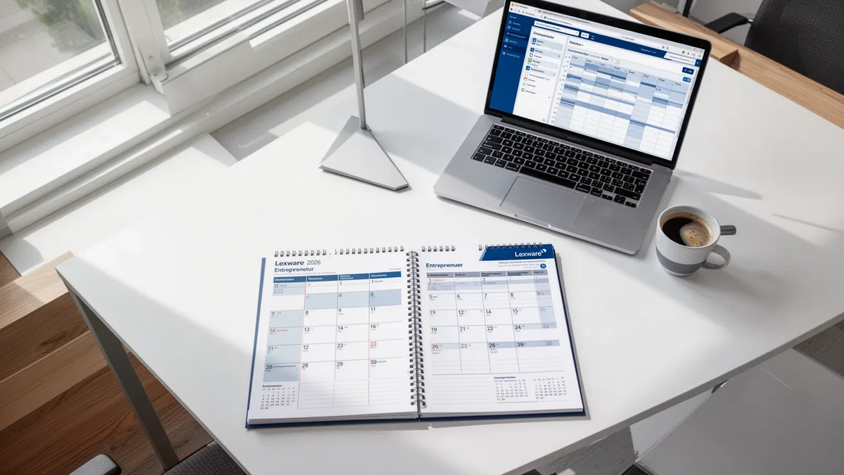 Lexware-Unternehmerkalender 2026: Digitale Pflichten im Fokus - Foto: über boerse-global.de