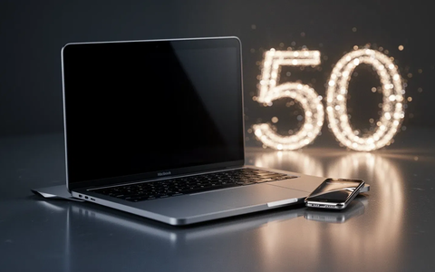 Apple feiert 50-jähriges Bestehen mit Blick nach vorn - Foto: über boerse-global.de Apple feiert 50-jähriges Bestehen mit Blick nach vorn - Foto: über boerse-global.de