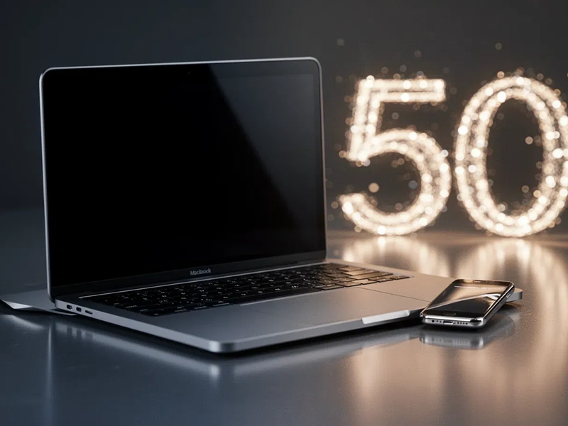 Apple feiert 50-jähriges Bestehen mit Blick nach vorn - Foto: über boerse-global.de