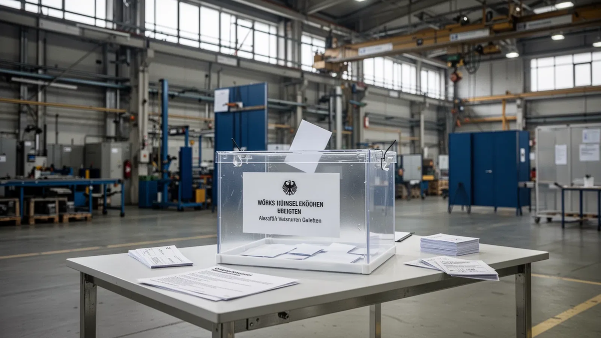 Betriebsratswahlen 2026: Kampf um Mitbestimmung in der Krise - Foto: über boerse-global.de