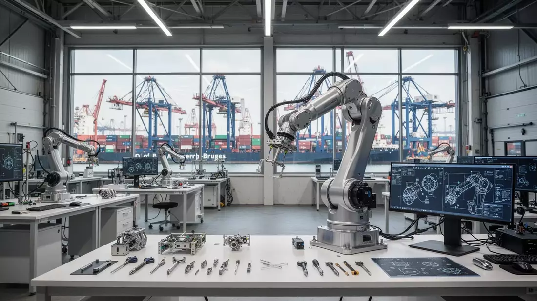 The Vessel: Europas erstes offenes Roboter-Labor im Hafen Antwerpen - Bild: über boerse-global.de