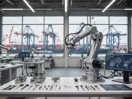 The Vessel: Europas erstes offenes Roboter-Labor im Hafen Antwerpen - Foto: über boerse-global.de