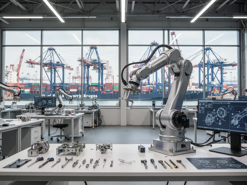 The Vessel: Europas erstes offenes Roboter-Labor im Hafen Antwerpen - Foto: über boerse-global.de