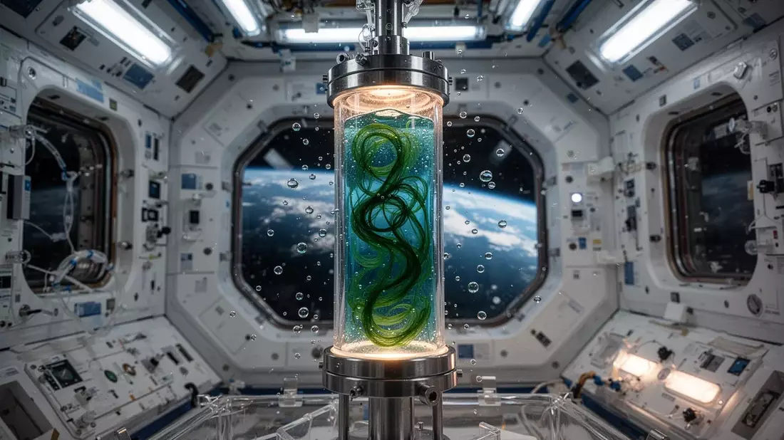 Spirulina startet als Astronautennahrung zur ISS - Bild: über boerse-global.de