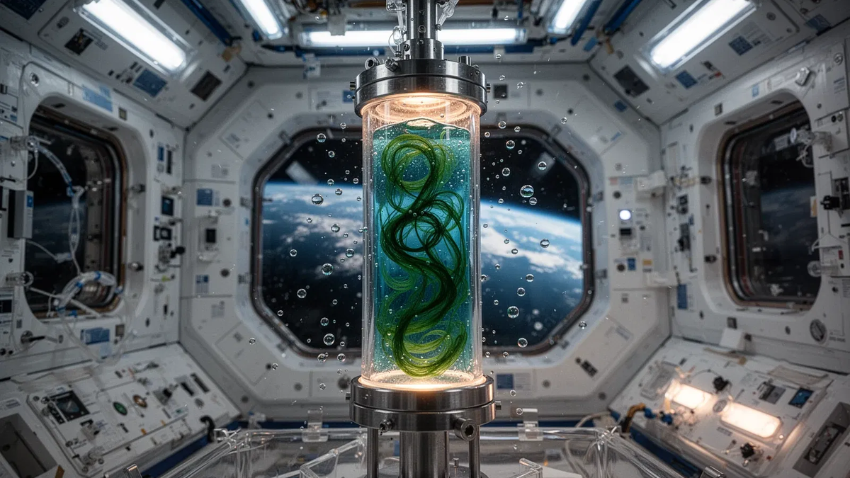 Spirulina startet als Astronautennahrung zur ISS - Foto: über boerse-global.de