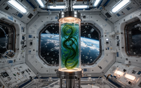 Spirulina startet als Astronautennahrung zur ISS - Foto: über boerse-global.de