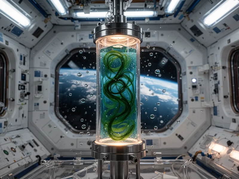 Spirulina startet als Astronautennahrung zur ISS - Foto: über boerse-global.de