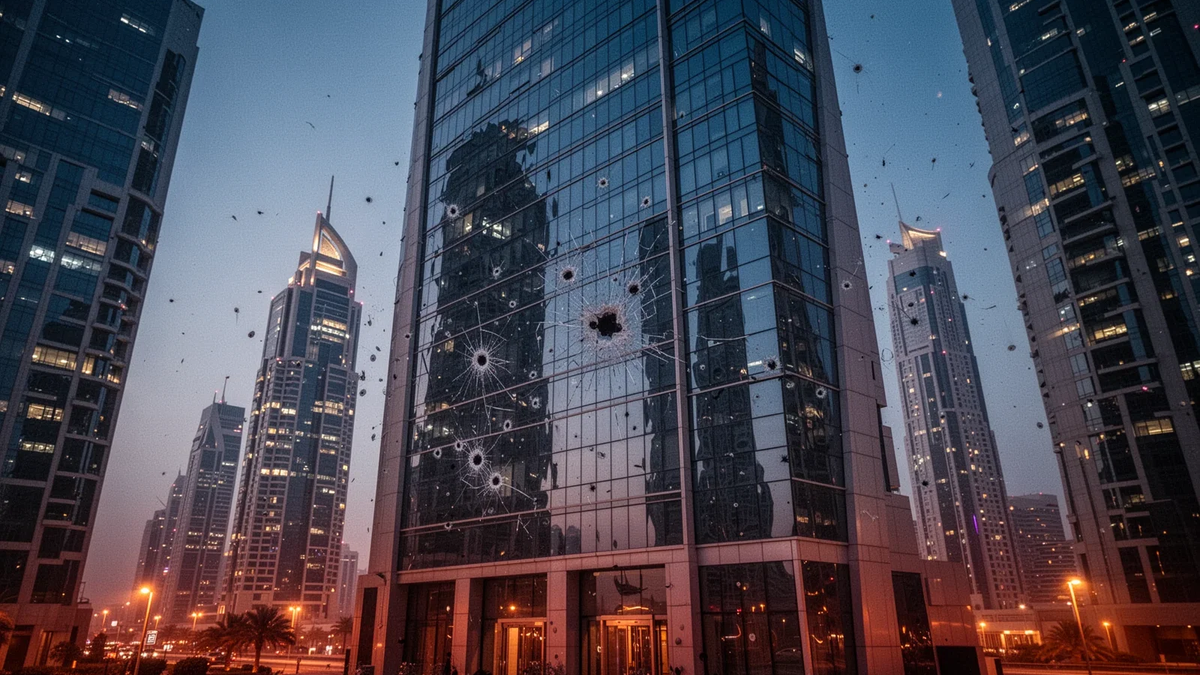 Dubai: Raketentrümmer treffen Wolkenkratzer-Fassaden - Foto: über boerse-global.de
