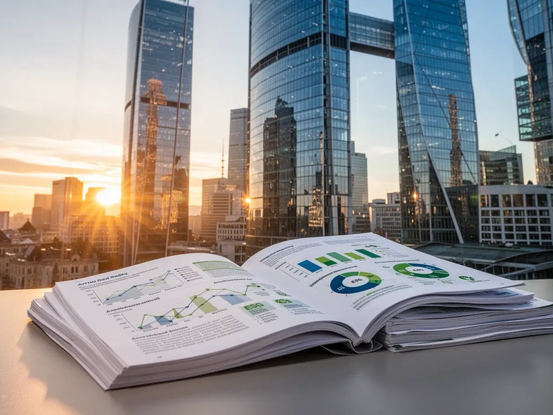 Deutsche Bank, Swiss Re & Co. setzen neue Maßstäbe für Unternehmensberichte - Foto: über boerse-global.de