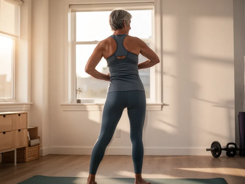 Stehende Übungen ersetzen Crunches für starke Körpermitte ab 50 - Foto: über boerse-global.de