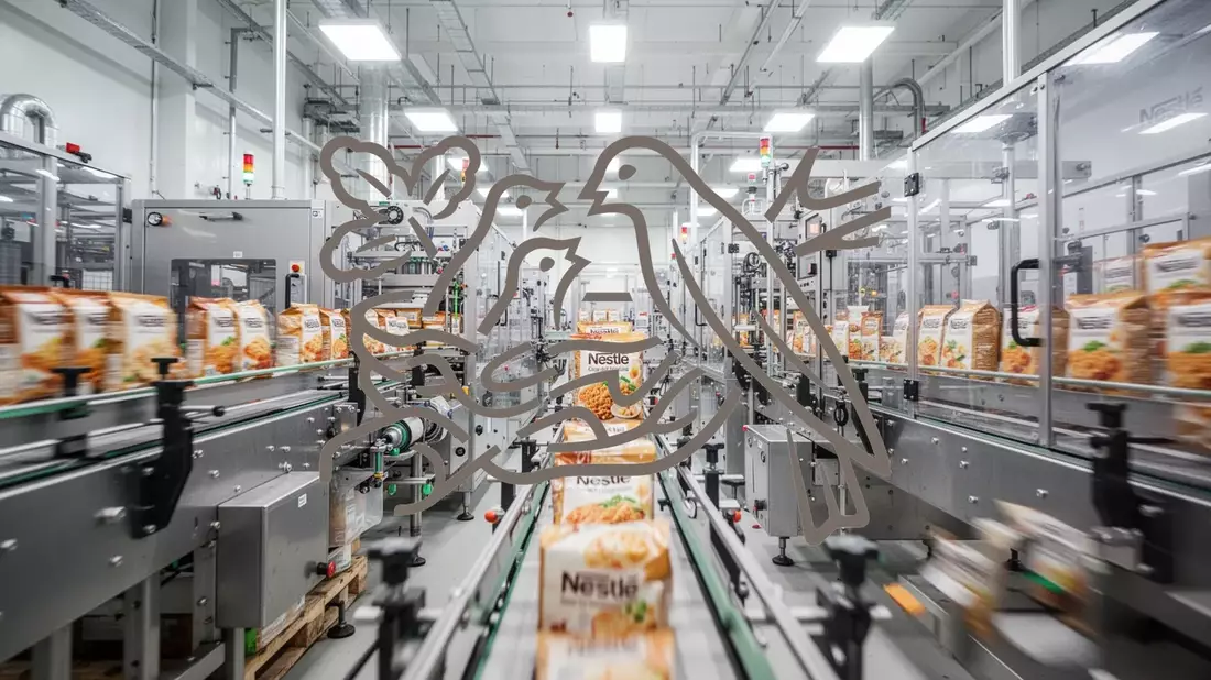 Nestlé Aktie: Umbau in vollem Gang - Bild: über boerse-global.de