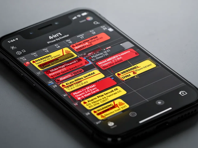 iPhone-Nutzer erleben massive Kalender-Spam-Welle - Foto: über boerse-global.de