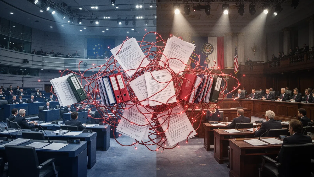 KI-Regulierung: EU einigt sich, USA steuern auf Machtkampf zu - Foto: über boerse-global.de