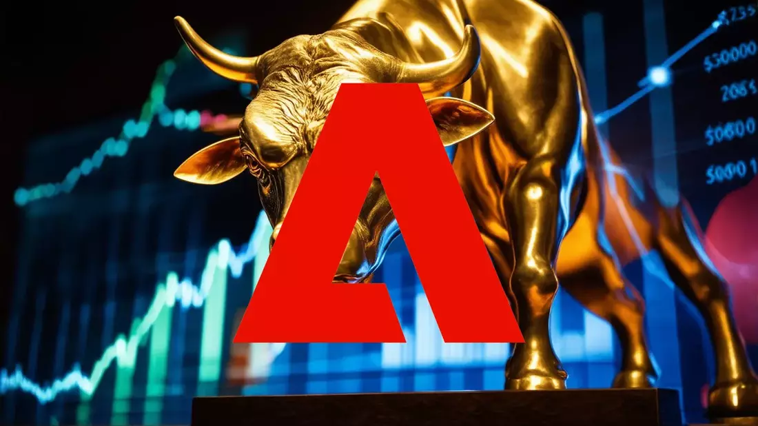 Adobe's Leadership Transition Overshadows Record Quarterly Performance Illustration mit AI erstellt übermittelt durch boerse-global.de
