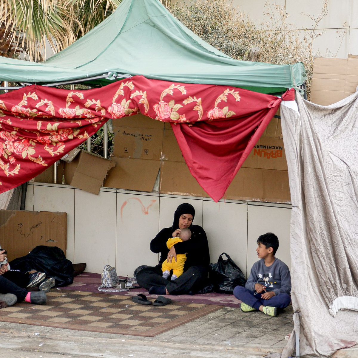 Im Libanon wurden Hunderttausende Menschen durch den Krieg vertrieben. (Archivbild) - Foto: Marwan Naamani/dpa