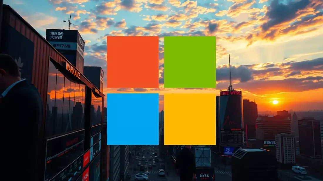 Microsoft en Bolsa: Un Comienzo de Año Históricamente Débil Illustration mit AI erstellt übermittelt durch boerse-global.de