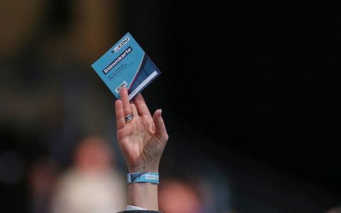 Abstimmung auf CDU-Parteitag (Archiv) - Foto: via dts Nachrichtenagentur