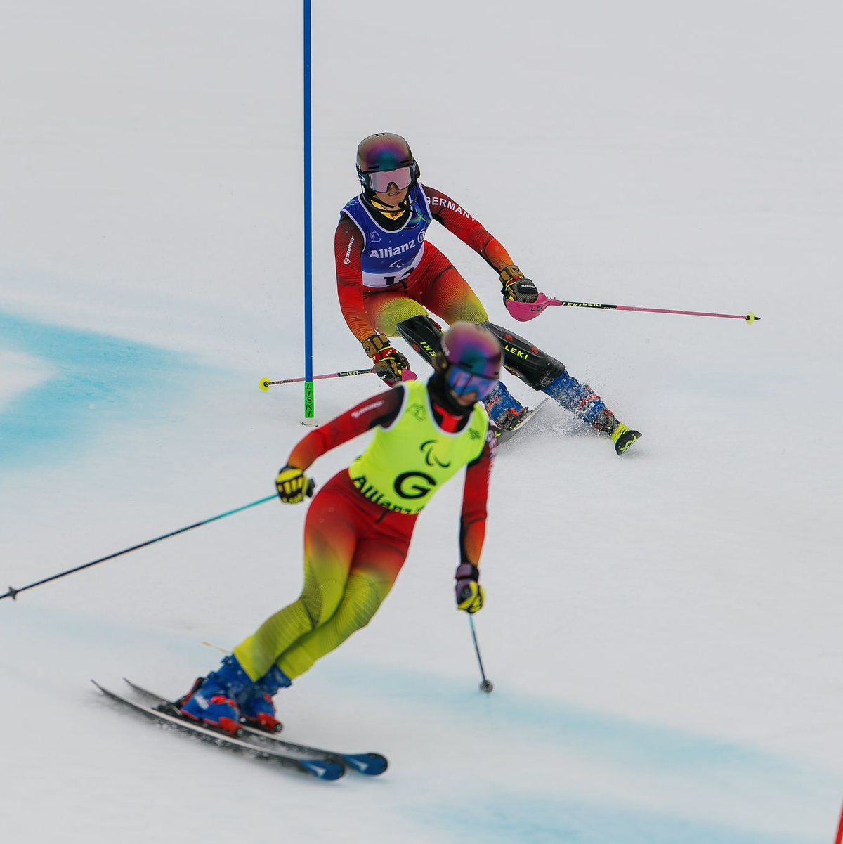 Erfolg als Duo: Maya Fügenschuh (hinten) und Johanna Holzmann.  - Foto: Philipp von Ditfurth/dpa