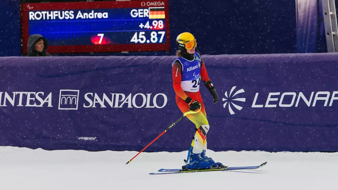Nimmt zufrieden Abschied von Paralympics: Andrea Rothfuss. - Bild: Philipp von Ditfurth/dpa