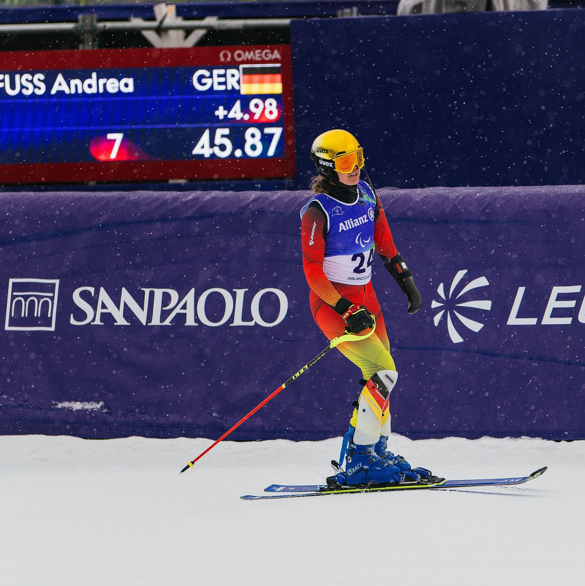 Nimmt zufrieden Abschied von Paralympics: Andrea Rothfuss. - Foto: Philipp von Ditfurth/dpa