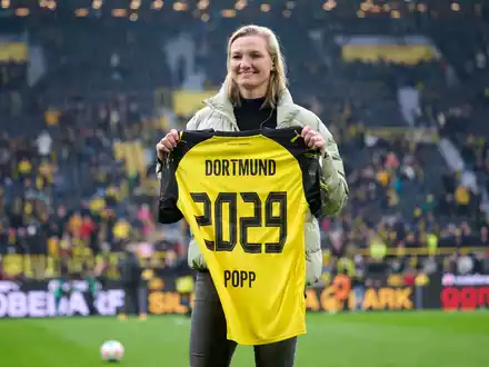 Ab Sommer im BVB-Trikot: Alexandra Popp. - Foto: Bernd Thissen/dpa