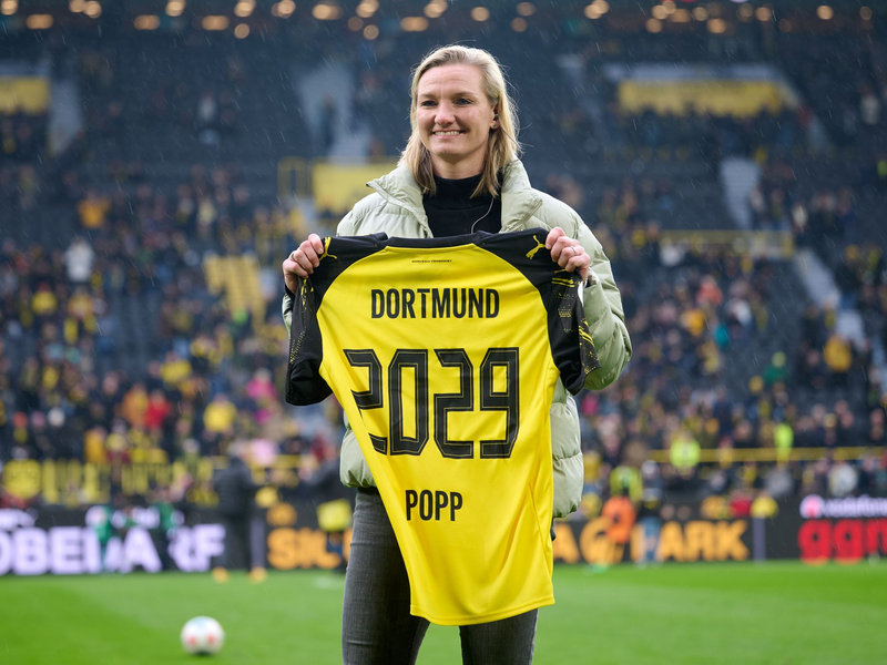 Ab Sommer im BVB-Trikot: Alexandra Popp. - Foto: Bernd Thissen/dpa
