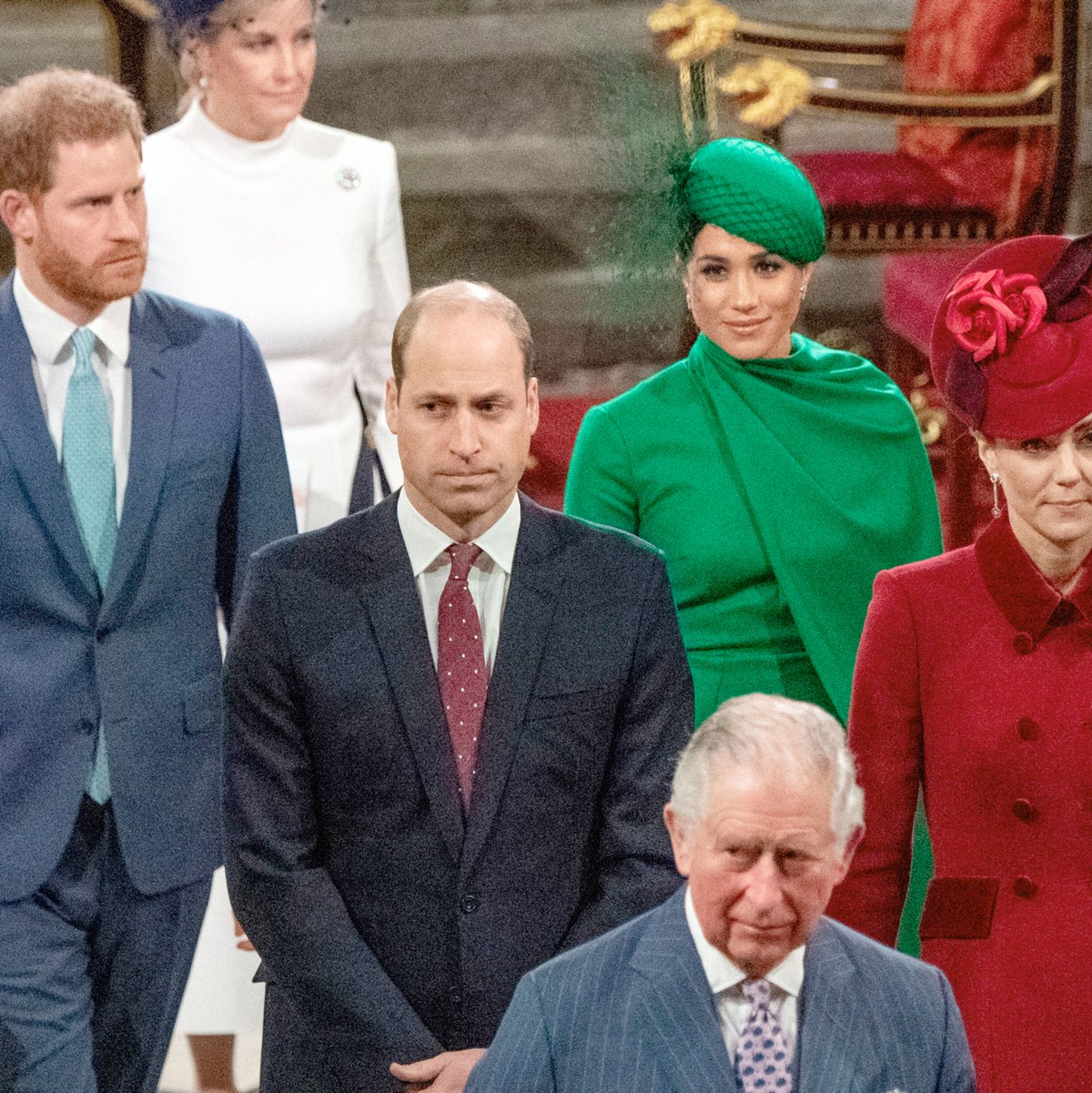 Das Verhältnis von Prinz Harry und seiner Frau Meghan zum Rest der Königsfamilie gilt als zerrüttet. (Archivbild) - Foto: Phil Harris/POOL Mirror/AP/dpa