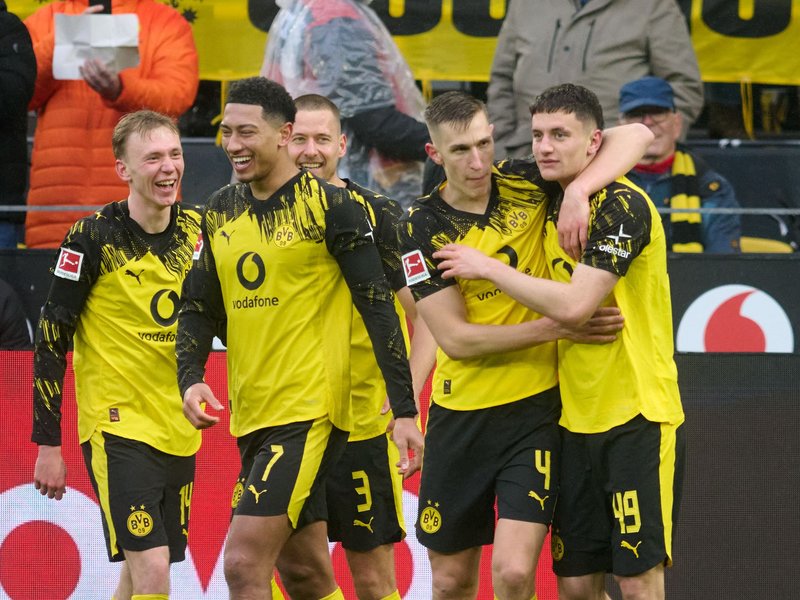 Die Dortmunder hatten Grund zur Freude. - Foto: Bernd Thissen/dpa