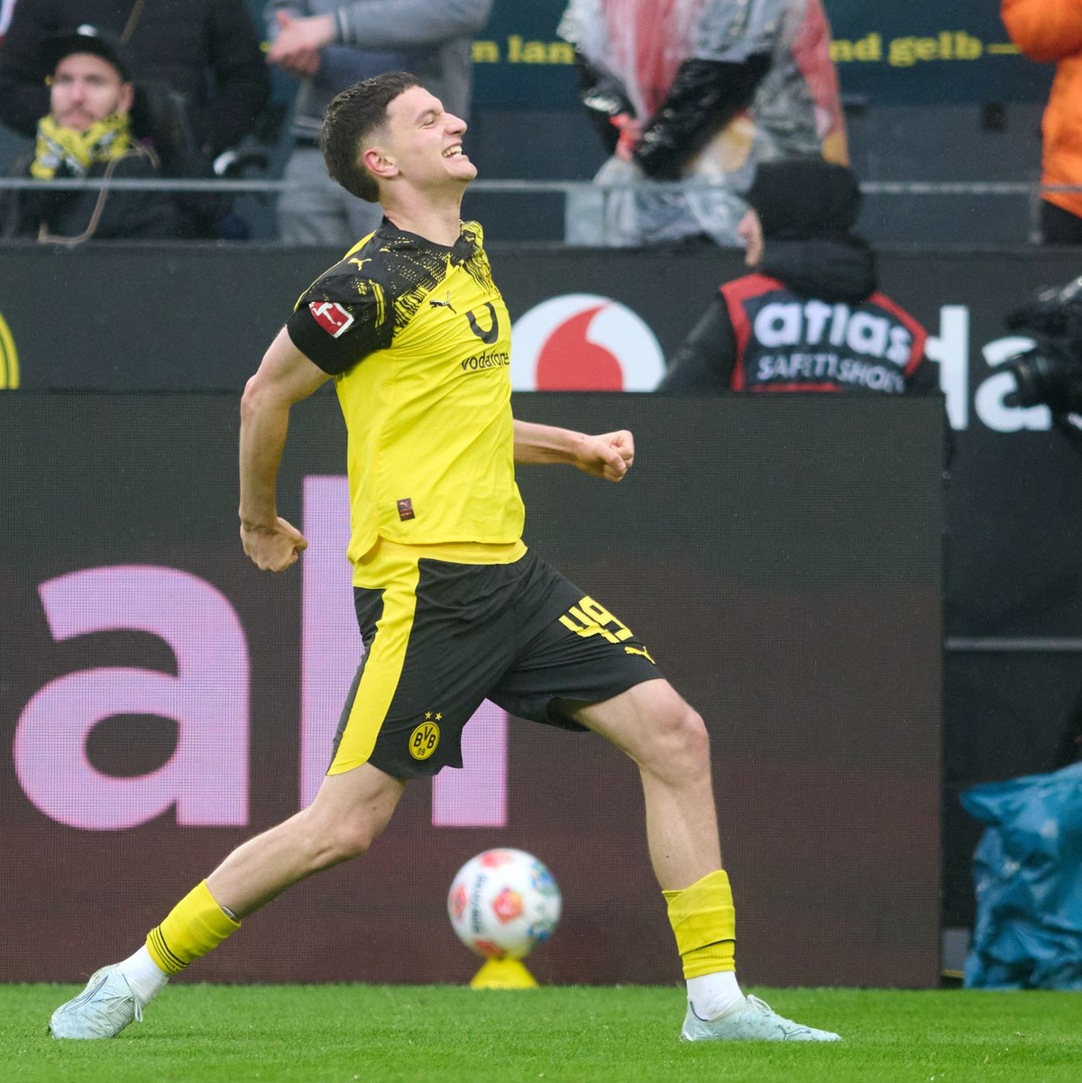 Luca Reggiani traf erstmals in der Bundesliga. - Foto: Bernd Thissen/dpa