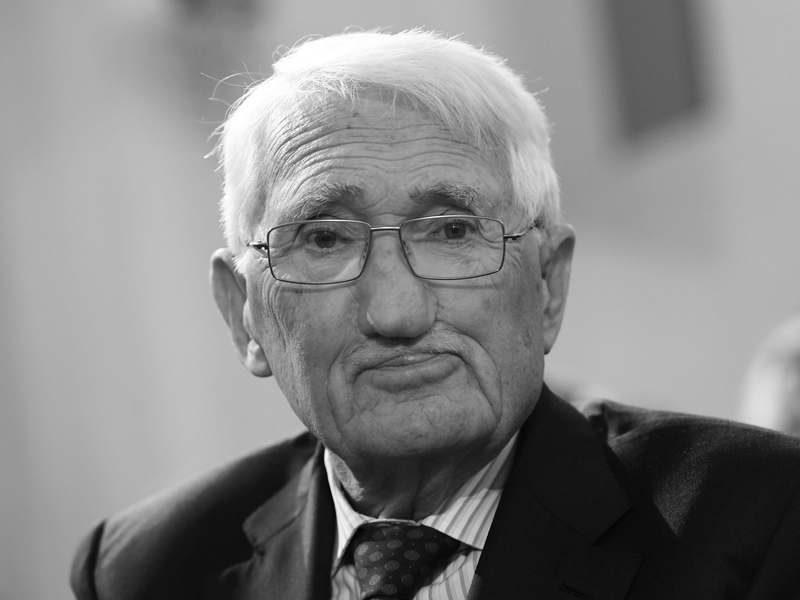 Jürgen Habermas ist mit 96 Jahren gestorben. (Archivfoto) - Foto: Arne Dedert/dpa