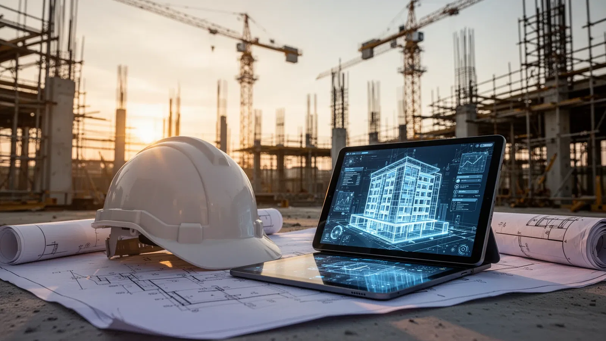 Bauindustrie startet 2026 in digitale Ära - Foto: über boerse-global.de