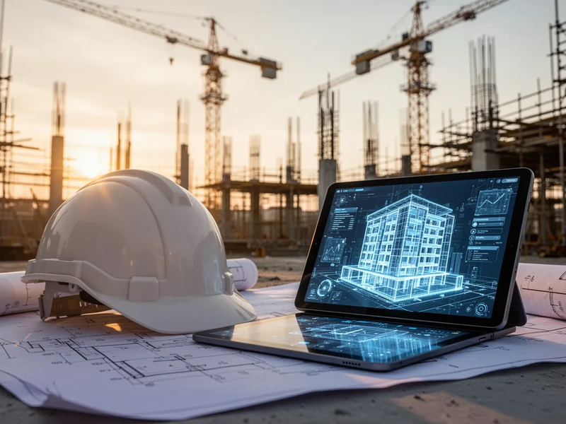 Bauindustrie startet 2026 in digitale Ära - Foto: über boerse-global.de