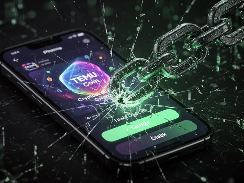 Temu-Masche lockt mit Fake-Krypto in Falle - Foto: über boerse-global.de