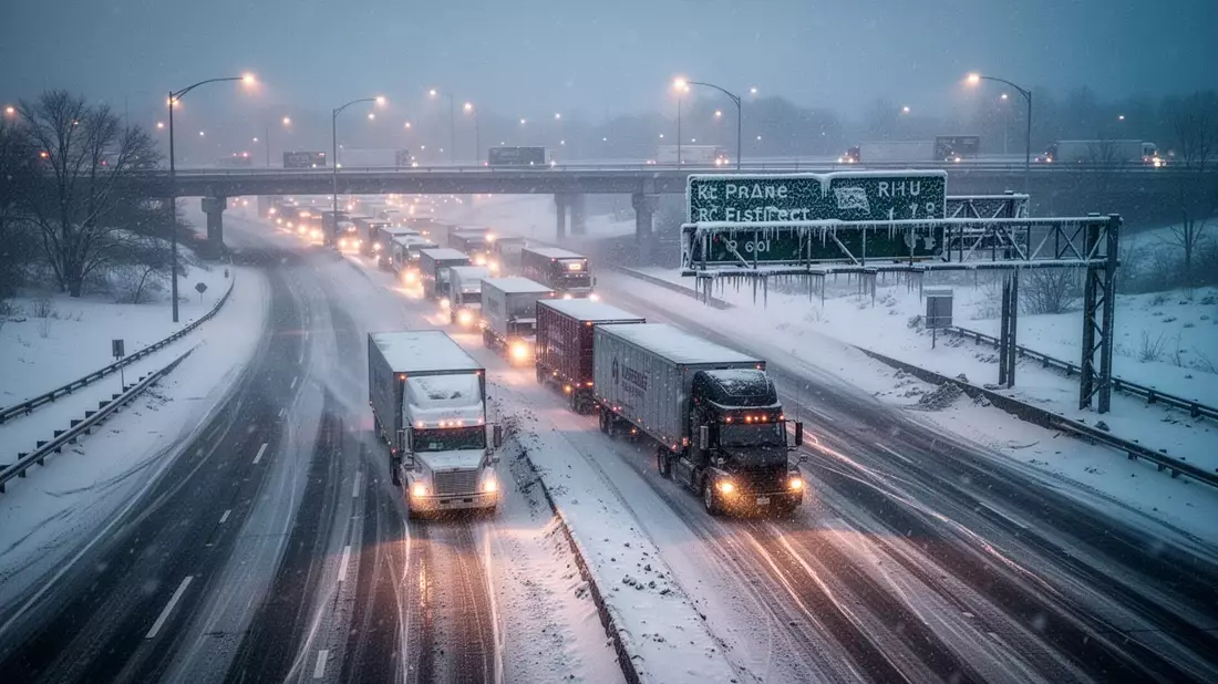 Polarwirbel lähmt Nordamerikas Frachtverkehr - Bild: über boerse-global.de
